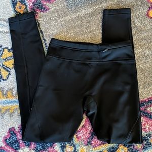 The North Face black warm winter tights